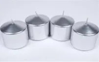 Original Kit Vela Decorativa K38450 c/4 Plata