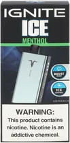 Vape Descartável Ignite V400 Ice Menthol 40000 Puffs