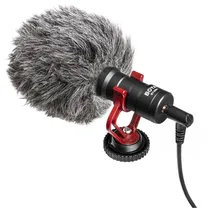 Microfone Universal Boya BY-MM1 Pro Super Cardiod 3,5 MM TRRS