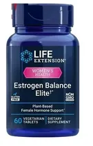 Life Extensión Vitamina Women's Health Estrogen Balance Elite 60CAPS Plastico Azul