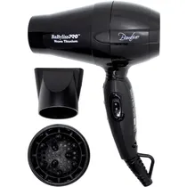 Mini Secador de Cabelo Babylisspro Bambino BNT5510 Nano Titanium para Viagem 1200 W - Preto