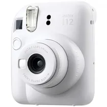 Câmera Instantânea Fujifilm Instax Mini 12 com Flash A Pilha - Branco