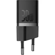 Carregador de Parede Baseus P10110902113-00 GAN5 Mini USB-C + Cabo 30W - Preto