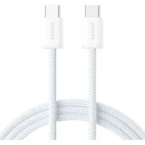 Cabo USB-C para USB-C Baseus Dynamic 100 W - Branco 1 Metro (P10381400211-00)