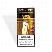 Ignite Vaper V250 Gold 25000PUFFS Pineapple K.Dragon Fruit