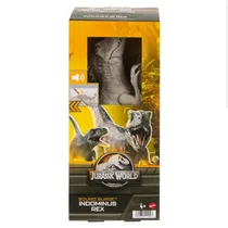 Mattel Dinosaurios Jurassic World 30CMS Sound Surge Indominus Rex Plastico 4+ Años Multicolor
