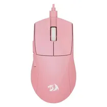Mouse Gamer Redragon K1NG 1K M724P 12400 Dpi USB-C - Rosa