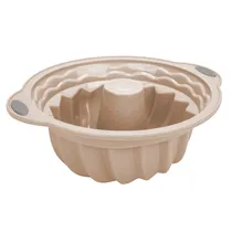 Forma de Silicone 22CM Beig/Cinza