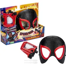 Máscara Y Mini Lanzador Spider-Man Miles Swift Web Shot