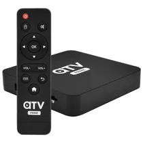 Receptor Iptv Atv Prime 2GB de Ram / 16GB / 4K - Preto