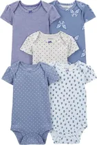 Body Carter's 1R036110 - Feminino (5 Unidades)