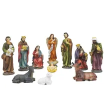 Presépio 11PZS 9CM - Figuras Natalinas