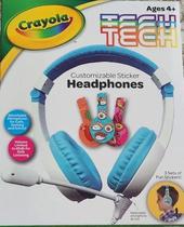 Fone P2 Crayola Tech c/Microfone Blue 3.5MM