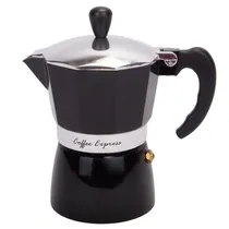 Cafeteira Italiana de Alumínio 3 Xícaras 150M Preto