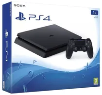 Console Sony Playstation 4 Slim 1TB 2218B HDR Bivolt Preto