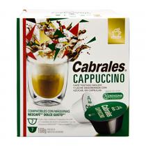 Capsulas de Cafe Cabrales Capuccino para Maquinas Dolce Gusto com 14 Unidades