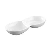 Recipiente para Aperitivo Wlmax WL-992487/A 23 CM Blanco