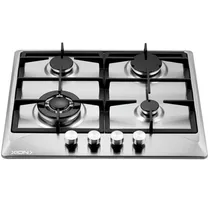Fogão Cooktop A Gas Xion XI-GH44X com 4 Bocas - Inox