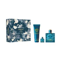 Kit Perfume Versace Eros Edp 100ML + 5ML + Shower Gel