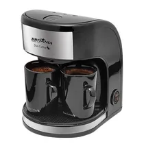 Cafeteira Britânia Coffee Duo 220V 450W 250ML Preto