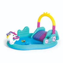 Brinquedo Inflável Bestway Unicórnio Flutuante 220L