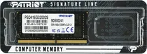 Memória 16GB Patriot Signature DDR4 3200MHZ PSD416G32002S  Memória 16G...