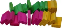 Blocos para Roedores 3.5CM (21 Peças) - Pawise Play Time 39111