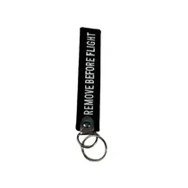 Keychain Remove Before Flight RBF (Black)