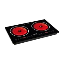 Fogão Elétrico Quanta Fast Cook QTCEI220 - 3600W - 2 Bocas - Infravermelho - 220V 50/60HZ - Preto