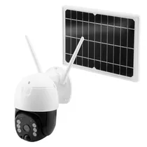 Câmera de Segurança IP SC-Icsee s-20WF - 3.6MM - 4MP HD - Wi-Fi - com Painel Solar - Branco