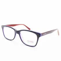 Óculos de Grau Feminino Visard CO5866 56-14-140 Col.02 - Roxo/Vermelho $