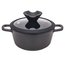Caçarola Antiadherente Amenews de Alumínio Fundido 16CM