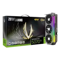 Placa de Video Zotac Amp Extreme Infinity Nvidia Geforce RTX 5070TI 16GB GDDR7 - ZT-B50710B-10P
