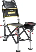 Cadeira de Pesca Dobrável Multifuncional ML-5470 - Preta