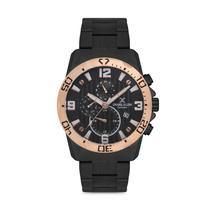 Relogio Analogico Masculino Daniel Klein Exclusive DK.1.12593-6 - Preto/Rosa Ouro