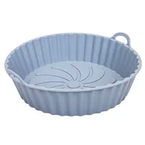 Molde de Silicone para Air Fryer Cinza