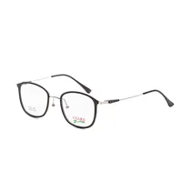 Armação para Óculos de Grau Visard TR90 1820 C2 Tam 48-12-138MM - Preto/Prata