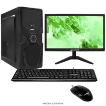 PC Montado Intel Core i3 4160 de 3.6GHZ 8GB de Ram / 128GB SSD + Monitor / Mouse / Teclado - Preto  PC Montado ...
