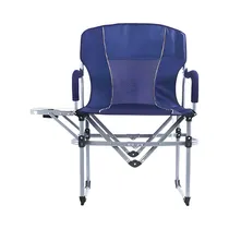 Silla Plegable Con Mesa Pantanal Azul