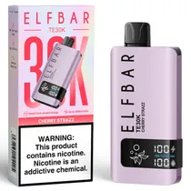 Pod Descartável Elfbar Te 30K Cherry Strazz 30.000 Puffs