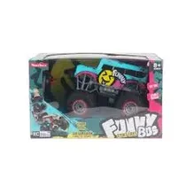 Northsun Vehiculo Funny Bus RC Celeste c/Luces Y Sonidos Y Ruedas p/Piruetas Plastico 8+ Años Multicolor