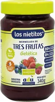 Geleia Diet de Três Frutas Los Nietitos - 340G