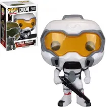Funko Pop Doom Space Marine White *Ex* 90