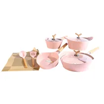 Juego de Olla 15PZS Pink
