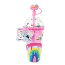 Hot Focus Figura Rainbow Vaso Con Sorbete Plastico +3 Años Multicolor  Hot Focus F...