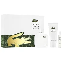 Kit Perfume Lacoste L.12.12 Blanc Men Edt - Masculino 3 Peças