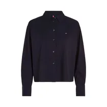 Camisa Cropped Tommy Hilfiger WW0WW41898 DW5 Femenino