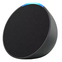 Speaker Amazon Echo Pop - com Alexa - 1ª Geração - Wi-Fi/Bluetooth - Preto - Caixa Dan Speaker Amazon Echo Pop - com Alexa - 1ª Geração - Wi-Fi/Bluetooth - Preto - Caixa Dan