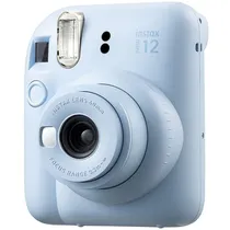 Câmera Instantânea Fujifilm Instax Mini 12 com Flash A Pilha - Azul Pastel