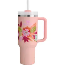 Copo Térmico Stanley Quencher H2.0 Tumbler com Canudo - Sorbet Tropic 1.18L